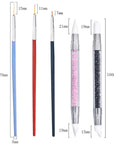Gel Liner Polish Brush Set Nail Art Dotting Tools