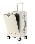 Trolley Aluminum Frame Large Capacity Front Opening Luggage