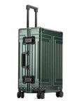All-Aluminum Rolling Travel Suitcase High-Quality Men's Luggage