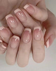 Short Ballet Wearable Fake Nails