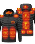 Unisex Winter Heating Jacket