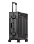 All-Aluminum Rolling Travel Suitcase High-Quality Men's Luggage