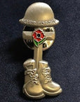 Bronze Cross and Boot Badge