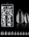 120Pcs Fake Nails American Capsule Gel X Coffin