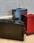 All-Aluminum Rolling Travel Suitcase High-Quality Men's Luggage