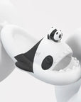 Fashion Panda Print Shark Slippers Summer