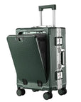Trolley Aluminum Frame Large Capacity Front Opening Luggage