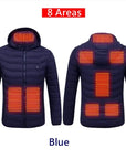 Unisex Winter Heating Jacket
