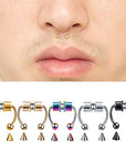 Fake Nose Ring Non Piercing