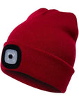 LED Lighted Unisex Winter Cap for Outdoor Activities