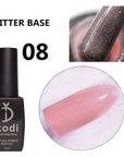 2 in 1 Glitter Nail Polish Base