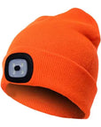 LED Lighted Unisex Winter Cap for Outdoor Activities