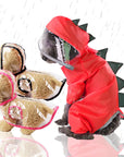 Dinosaur Raincoat for Dogs