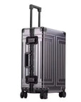 All-Aluminum Rolling Travel Suitcase High-Quality Men's Luggage