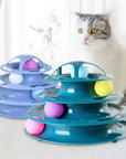 Tower Tracks Toy for Cats