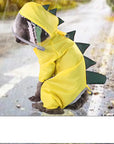 Dinosaur Raincoat for Dogs