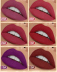 6pcs/Set Velvet Matte Lip Gloss