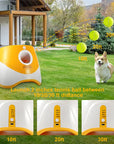 Dog Toy Tennis Ball Launcher Jumping Ball