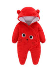 LZH Baby Winter Overall Long Sleeve Infant Clothing