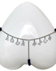 Letter Zodiac Belly Chain