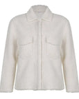 White Winter Jacket Women
