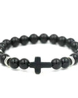 Charm Cross Beads Bracelet