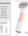 3-in-1 Pet Dryer & Comb Brush