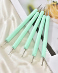 Gel Liner Polish Brush Set Nail Art Dotting Tools