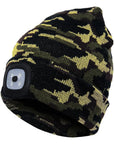 LED Lighted Unisex Winter Cap for Outdoor Activities