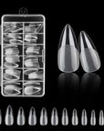 120Pcs Fake Nails American Capsule Gel X Coffin