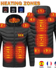 Unisex Winter Heating Jacket
