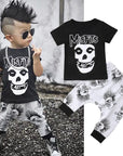 Baby Boy Clothes Black Skull