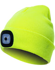 LED Lighted Unisex Winter Cap for Outdoor Activities