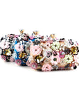 3D Beaded Floral Clutch