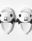 Fashion Panda Print Shark Slippers Summer