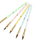 Gel Liner Polish Brush Set Nail Art Dotting Tools
