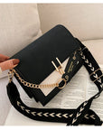 Women's Sleek Frost Square Shoulder Bag
