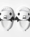 Fashion Panda Print Shark Slippers Summer
