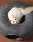 Donut Cat Bed Pet Cat Tunnel Interactive Game Toy