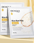 Bioaqua Face Care Sheet Masks Rice Nourishing Moisturizing