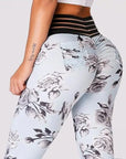 Floral Pocket Push Up Leggings