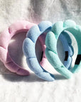 Spa Makeup Bubble Terry Cloth Headband