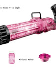 Large Gatling Bubble Gun Kids Toys