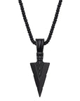 Metal Punk Cross Pendant Necklace