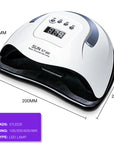 220W Nail Dryer LED Lamp UV Light Polish Gel Curing Machine Electric Manicure