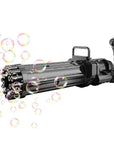 21 Holes Large Kids Gatling Bubble Gun Toys