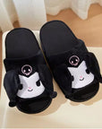 Sanrio Slippers with Moving Ears – Kuromi & Cinnamoroll, Anti-Slip