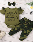 Cute 3PCS Set Newborn Baby Boy Clothes