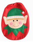 Santa Claus Toilet Lid Cover