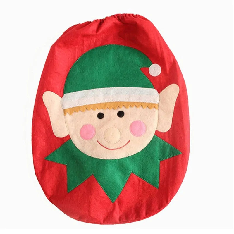 Santa Claus Toilet Lid Cover